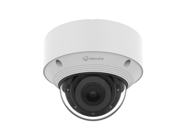 Hanwha Vision QNV-C8083R - Nätverksövervakningskamera - PLZ - kupol - vandalsäker - färg (Dag&Natt) - 5 MP - 2592 x 1944 - automatisk iris - motorise