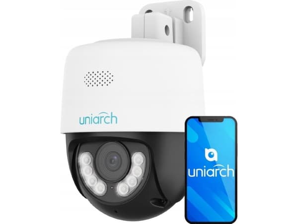 Uniarch IPC-P213-AF40KC, IP-turvakamera, Sisätila ja ulkotila, Katto, Valkoinen, Kääntyvä alusta, IP66