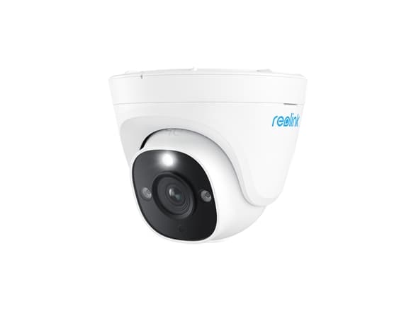 Reolink P334 - Nettverksovervåkingskamera - kule - utendørs, innendørs - værbestandig - farge (Dag og natt) - 8 MP - 3840 x 2160 - 4K - lyd - LAN - H
