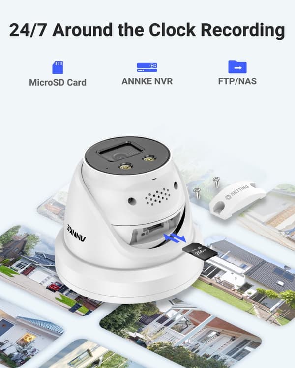 8MP IR Turret -turvakamera, H.265+ -pakkaus, älykäs ihmisten ja ajoneuvojen havaitseminen