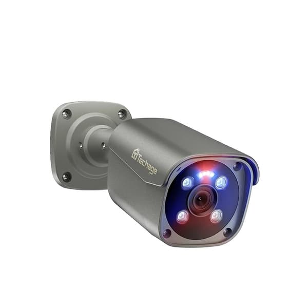 8MP Turvakamera, kaksisuuntainen ääni, vedenpitävä IP66,3,6 mm, 48V POE 8MP Kamera