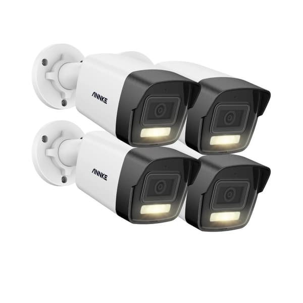 8MP 4K Säkerhetskamera, Avancerad Rörelsedetektering, IP67 Vattentät,1 dator I91DL