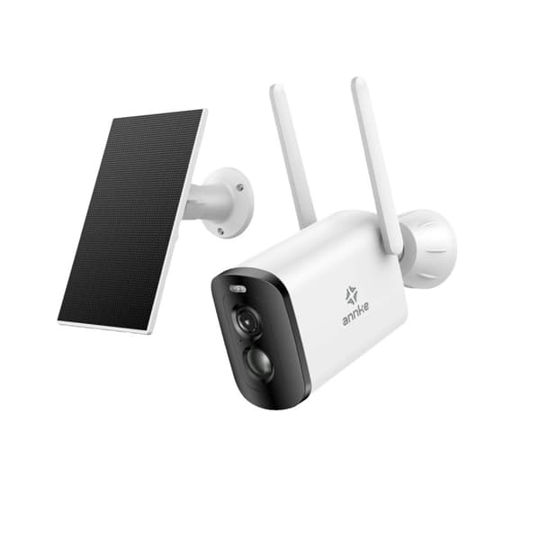 4MP Trådløst Sikkerhedskamera, Lang Batterilevetid, Dobbelt Lysdesign