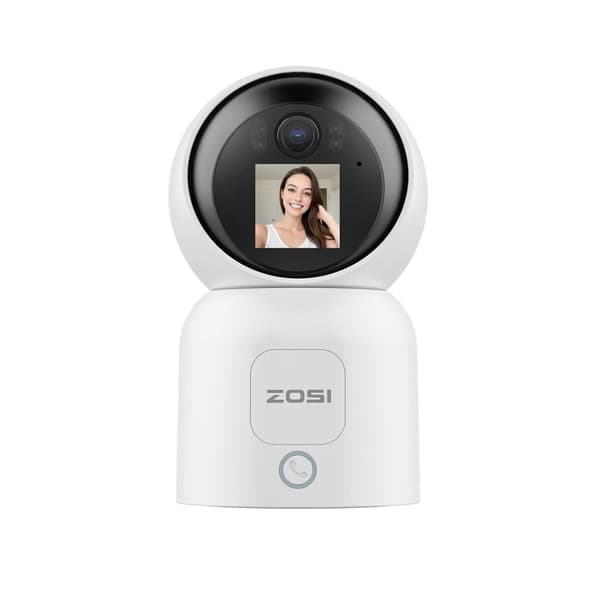 360° PTZ Kotiturvakamera, 6.0MP, 2K Super HD Yöllä Näkymä,C518 x C519M4