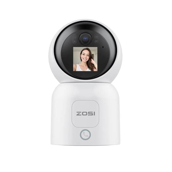 360° PTZ Kotiturvakamera, 6.0MP, 2K Super HD Yöllä Näkymä,C518 x C519M4 C519M4
