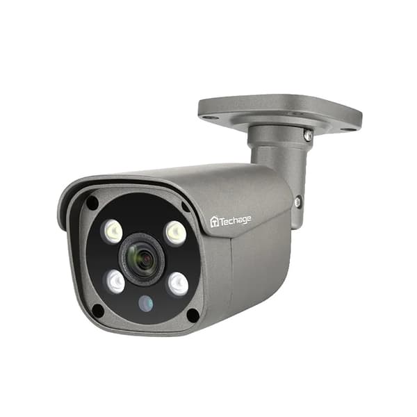 5MP Säkerhetskamera, Fullfärgsnattsyn, Tvåvägsljud,2 st 5MP POE 48V