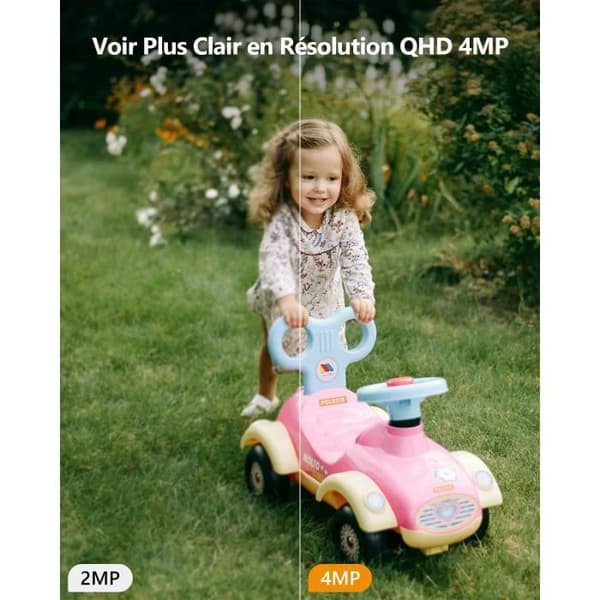 Övervakningskamera - Imou - 4MP - 30M färg mörkerseende - AI mänsklig upptäckt - Tvåvägsljud