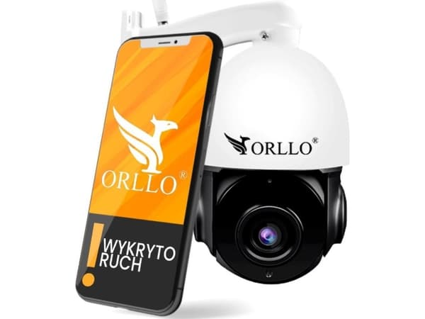 ORLLO IP-kamera ORLLO Z18 IP-kamera, roterbart eksternt SIM 4MP
