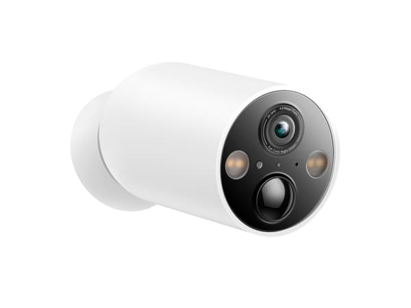 TP-Link Tapo C425, IP-sikkerhetskamera, Utendørs, Trådløs, Tak/Vegg, Hvit, Kule (form)