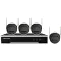 Miniatyrbild 2 av 2: HIKVISION Wi-Fi IP Kit 4 Fixed Bullet Kameror 2MP IR 30m + 1 NVR Wi-Fi 4 kanaler + 1 hårddisk 1 TB
