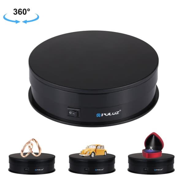 Videointialusta 15cm USB 1-5kg (Black)