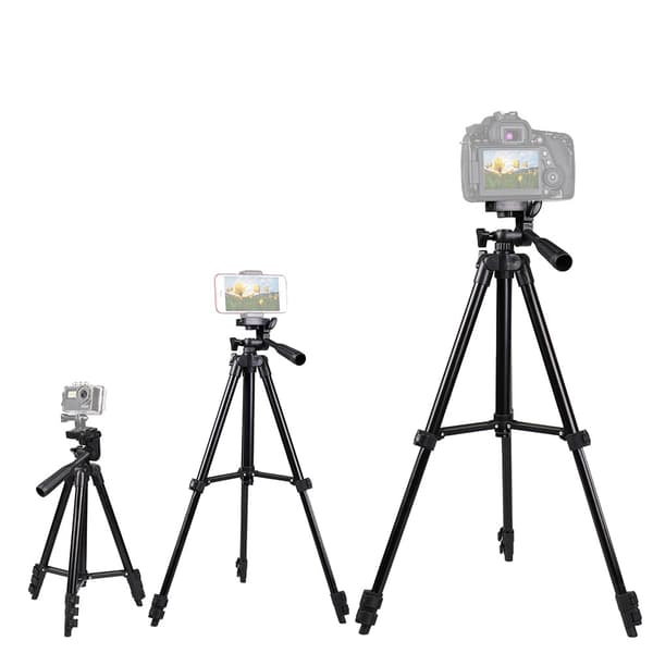 TRIPOD 3120 kolmijalka puhelimelle ja GoPro-kameralle
