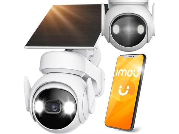 Imou Cell PT Solar Kit, IP-sikkerhetskamera, Utendørs, Trådløs, Amazon Alexa, CE, FCC, Vegg