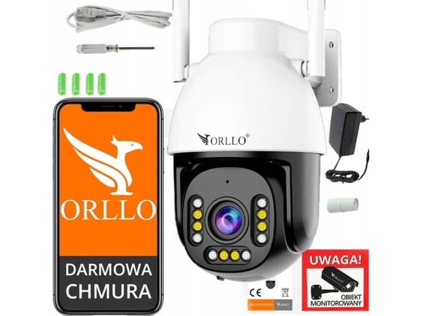 ORLLO IP-kamera Orllo IP-kamera eksternt roterbar zoom x10 ORLLO Z9 ULTRA