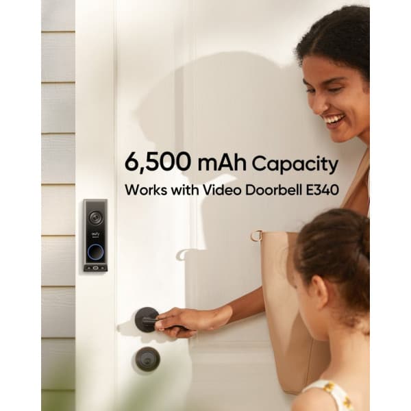 Anker eufy Doorbell Battery -ovikellon akku, 6500 mAh