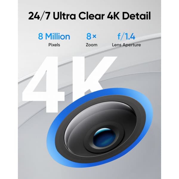 Anker eufyCam E330 Professional -valvontajärjestelmä kahdella kameralla, 4K-tarkkuus