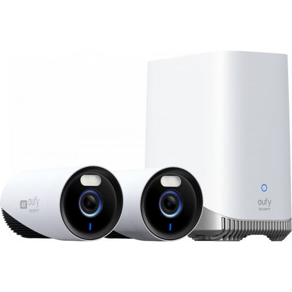 Anker eufyCam E330 Professionell övervakningssystem med två kameror, 4K-upplösning