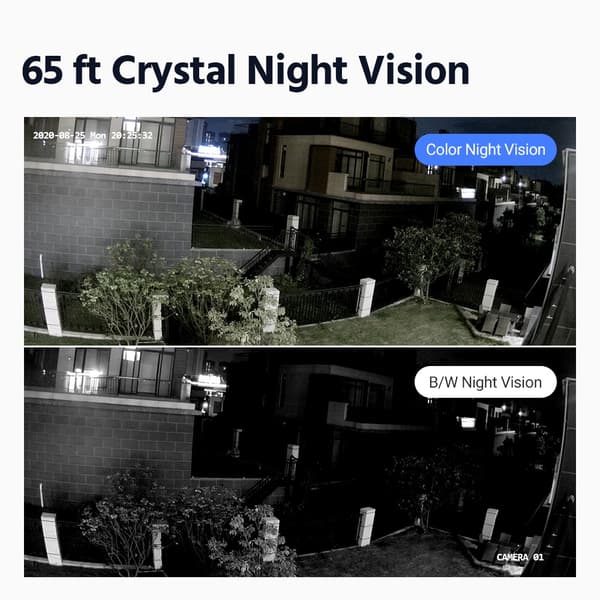 PTZ Sikkerhedskamera, 4MP Super HD Opløsning, 4X Optisk Zoom, Nattesyn op til 20 meter