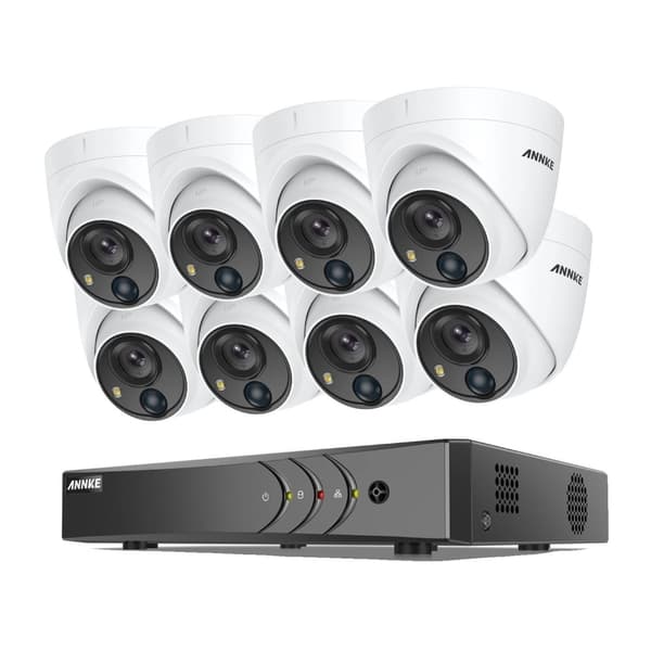 5MP Sikkerhedskamera System, 8 Kanal DVR, Vejrbestandig IP67 Klassificering,8CH 4PCS DVR Sæt, 4T 8CH 8PCS DVR Kit