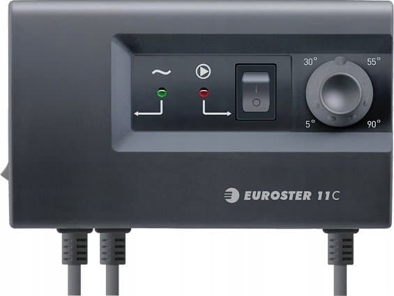 Euroster Pump Controller E11C Svart