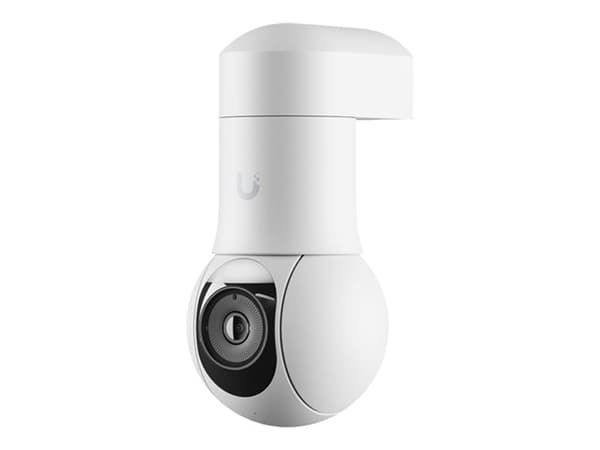 Ubiquiti UniFi Protect G5 PTZ - Nätverksövervakningskamera - PLZ - väderbeständig - färg (Dag&Natt) - 5 MP - 2688 x 1512 - 2K - fast lins - ljud - Et Vit
