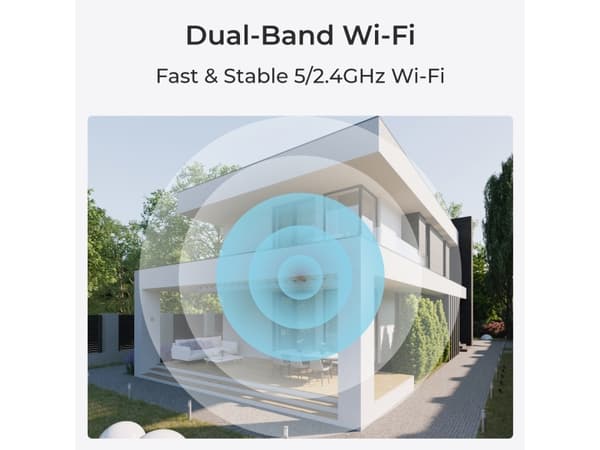 Reolink E Series E560, IP-sikkerhetskamera, Inne & Ute, Ledning & Trådløs, Google Assistant, Innvendig lys, 2400 - 5000 MHz