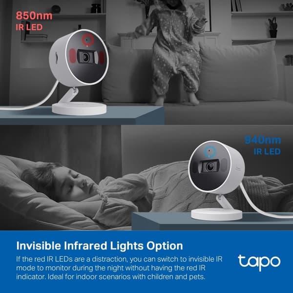 TP-Link Tapo AI Wi-Fi-kamera for hjemmesikkerhet / Tapo C125