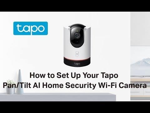 TP-Link Tapo Pan/Tilt AI Wi-Fi-kamera for hjemmesikkerhet / Tapo C225