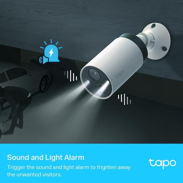 TP-Link Tapo Smart trådlöst säkerhetskamerasystem, 1-kamera /Tapo C420S1
