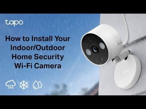 TP-Link Tapo Sisä- ja ulkotilojen Wi-Fi-turvakamera / Tapo C120
