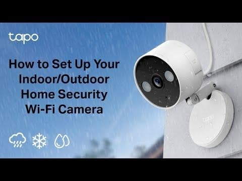 TP-Link Tapo Sisä- ja ulkotilojen Wi-Fi-turvakamera / Tapo C120