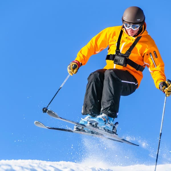 Tilbehørssæt til GoPro DJI Insta360 SJCam Eken Chest Strap sportskamera