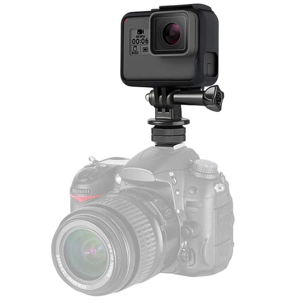 Telefonhållare för en GoPro sportkamera med vridbart huvud