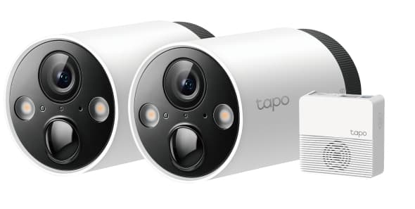 TP-Link Tapo Smart Wire-Free Security Camera System /Tapo C420S2 Hvit