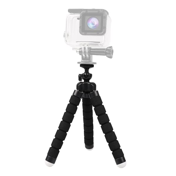 Jalustateline puhelimelle ja GoPro-kameralle