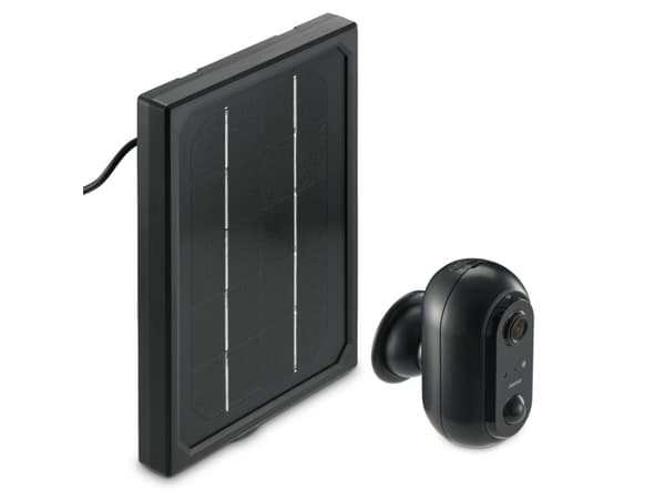 Hama 00176648, IP-sikkerhetskamera, Utendørs, Trådløs, Vegg, Sort, IP65