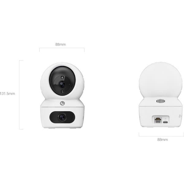EZVIZ H7c 2K+ Dual Lens övervakningskamera för inomhusbruk
