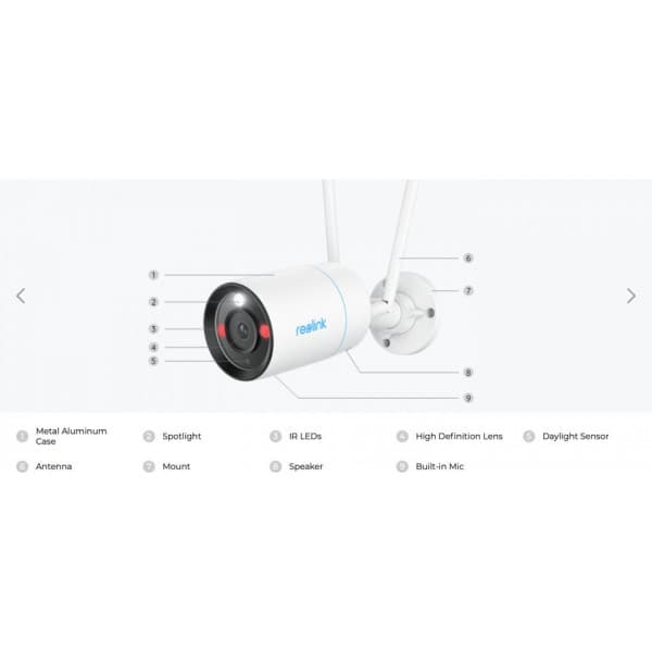 Reolink RLK12-800WB4 4K UltraHD WiFi -valvontajärjestelmä