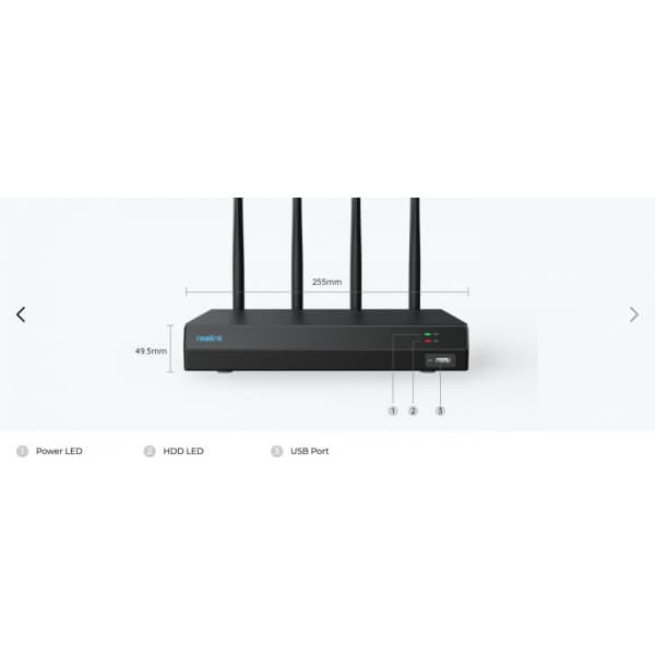 Reolink RLK12-800WB4 4K UltraHD WiFi -valvontajärjestelmä