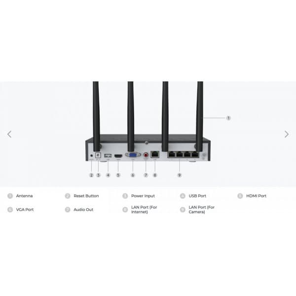 Reolink RLK12-800WB4 4K UltraHD WiFi -valvontajärjestelmä