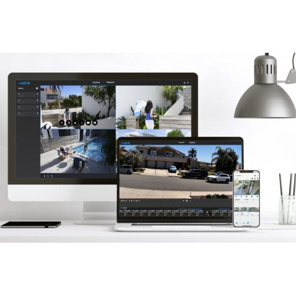 Reolink Argus Eco 3MP AI overvågningskamera til udendørs og indendørs brug, USB-C