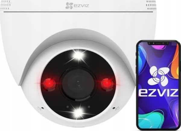 EZVIZ H4, IP-sikkerhetskamera, Inne & Ute, Ledning & Trådløs, CE / UKCA / RoHS / REACH / WEEE, Tak/Vegg, Hvit