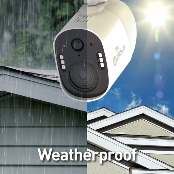 Swann Xtreem4K Wireless Security Camera with 2-Way Talk, Siren & Heat + Motion Detection