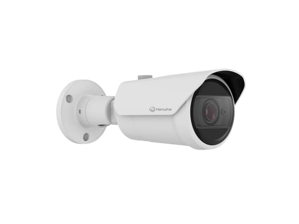 Hanwha QNO-C9083R, IP-sikkerhetskamera, Utendørs, Koblet med ledninger (ikke trådløs), Tak/Vegg, Hvit, Kule (form)