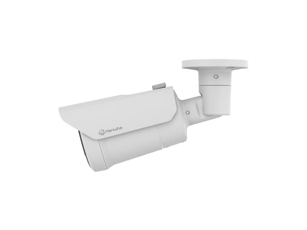 Hanwha QNO-C9083R, IP-sikkerhetskamera, Utendørs, Koblet med ledninger (ikke trådløs), Tak/Vegg, Hvit, Kule (form)