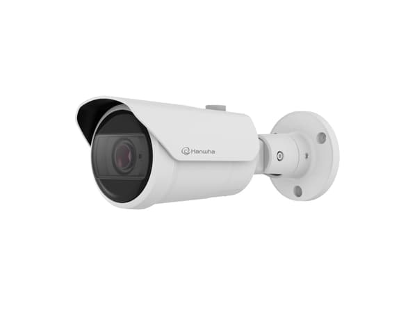 Hanwha QNO-C9083R, IP-sikkerhetskamera, Utendørs, Koblet med ledninger (ikke trådløs), Tak/Vegg, Hvit, Kule (form)
