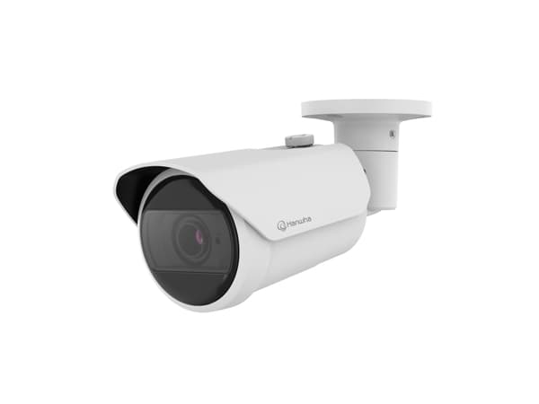 Hanwha QNO-C9083R, IP-sikkerhetskamera, Utendørs, Koblet med ledninger (ikke trådløs), Tak/Vegg, Hvit, Kule (form)