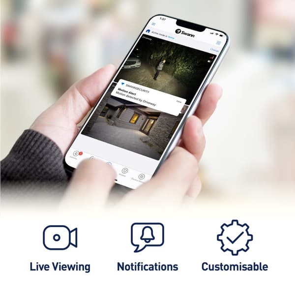 Swann EVO Wireless Video Doorbell with Chime