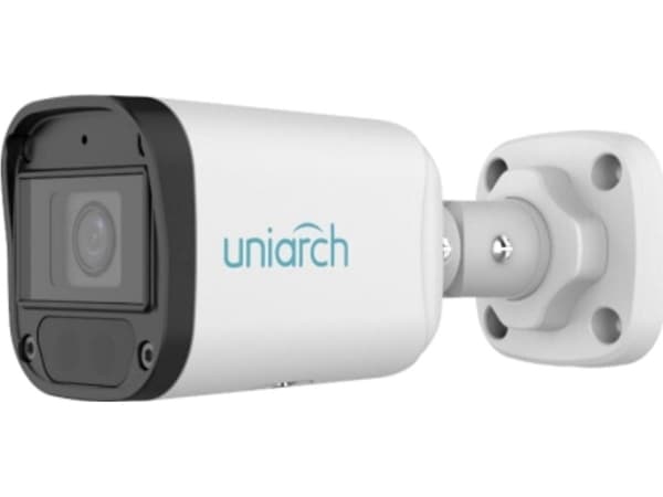 Uniarch IPC-B122-APF28K, IP-sikkerhetskamera, Inne & Ute, Koblet med ledninger (ikke trådløs), Tak/vegg/stang, Hvit, Kule (form)