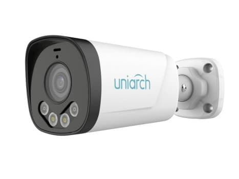 Uniarch IPC-B233-APF40W, IP-säkerhetskamera, Utomhus, Kabel, Vägg, Svart, Vit, Bullet (shape)